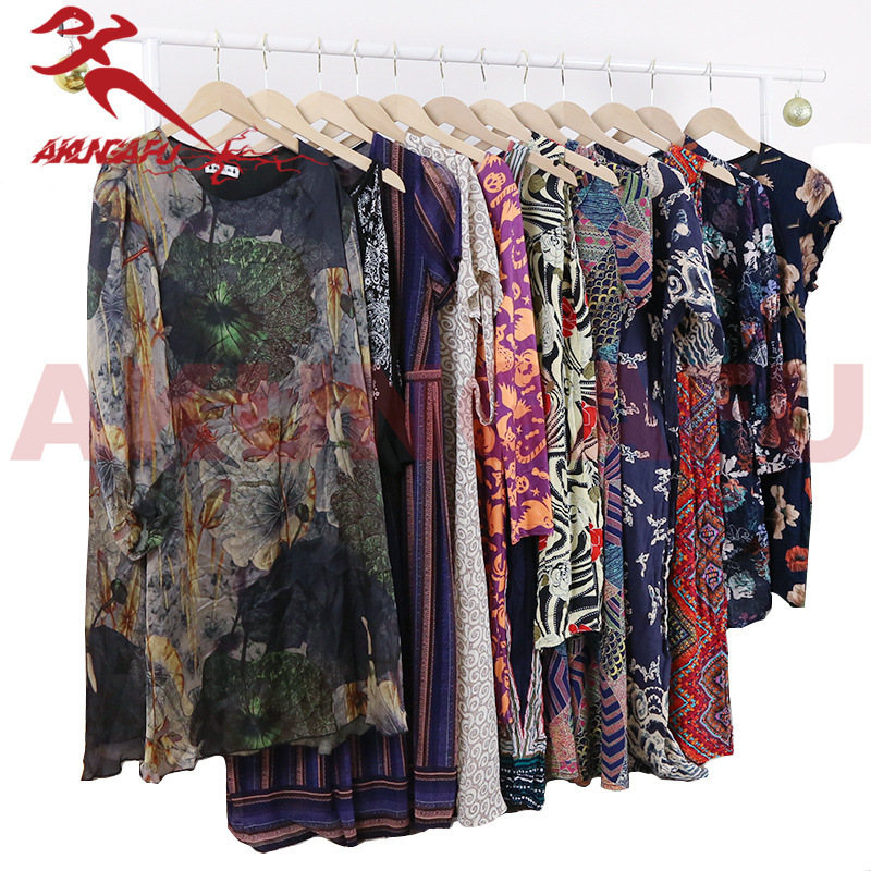 Ladieswear's Clothing, Middle-Aged and Elderly Women's Clothing Wholesale, Street Stall Supply, Old Clothes Factory Wholesale, Export Export to Uganda and South Africa