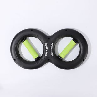 Household 8-Figure Rotating Arm Strength Fitness Equipment Arm Muscle Chest Muscle Grip Spring Arm Strength Bar Wholesale Muscle Gain