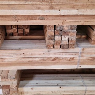 Source factory wholesale practical multi-size pad wood square engineering hard miscellaneous wood square multi-purpose fir decorative small wooden strips