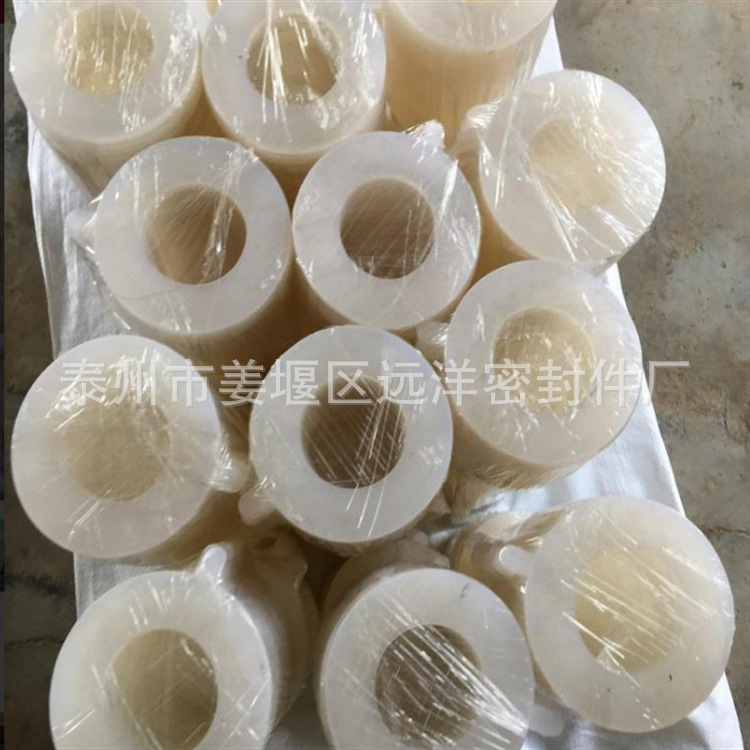 远洋白色硅胶垫片圆形3MM背胶硅胶板加工防水密封平垫耐高温