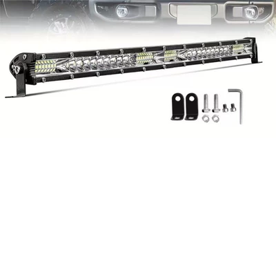 İşçi projektorları single-row strip light, truck spotlight 12V - 21-inch-156w-white-light