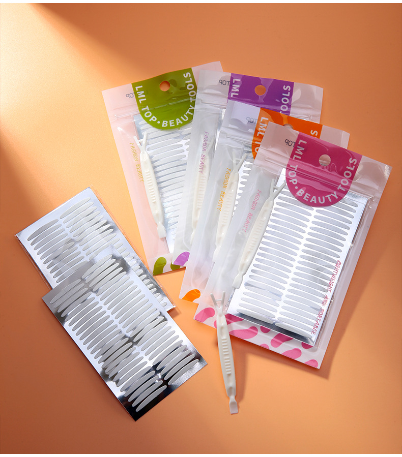 LMLTOP Double-sided beauty Eye stickers 120 pairs Natural Invisible and traceless Double Eyelid stickers A1050 undefined