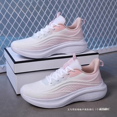 回力女鞋白色运动鞋女款2025新款夏季透气减震轻便软底跑步鞋子女