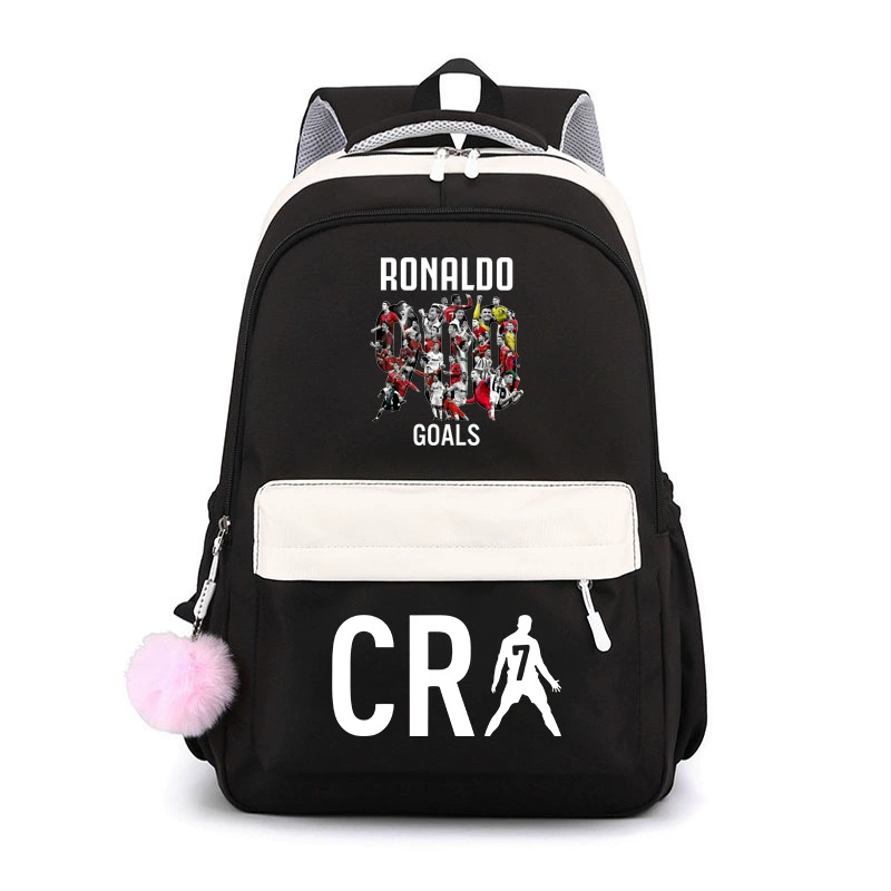 Football sports cute backpack, waterproof wear-resistant school bag, Korean style
