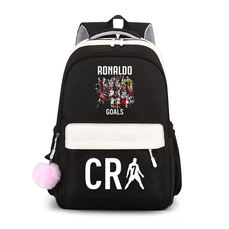 Football sports cute backpack, waterproof wear-resistant school bag, Korean style