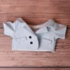 Light blue suit single piece