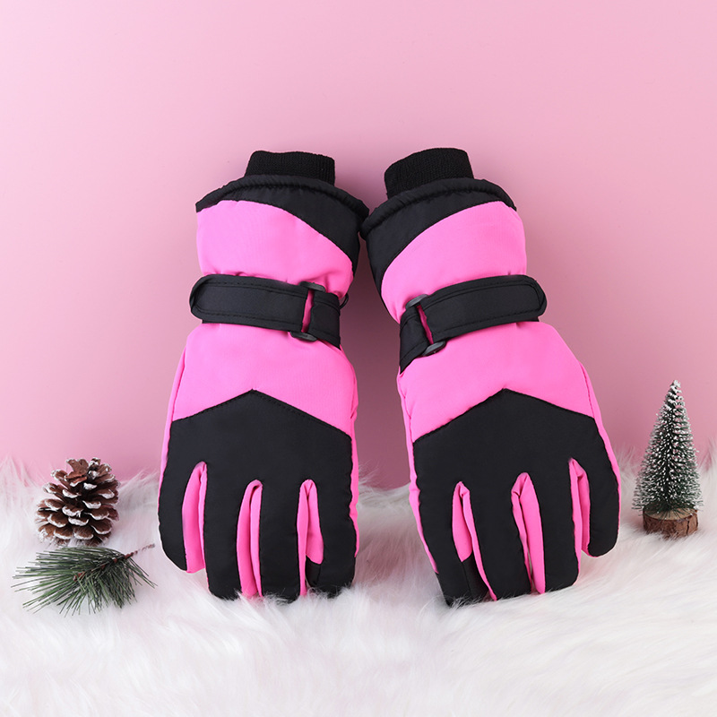 Guantes personalizados con logotipo de texto publicitario para enviar regalos corporativos de invierno para hombres y mujeres guantes calientes impresos personalizados