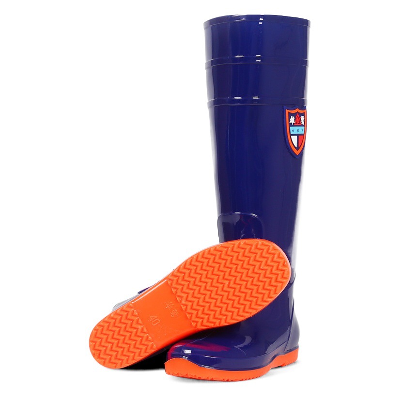 Men's and Women's Water Shoes Lightweight Long Boots Flat-bottom Over-the-knee Water Rain Boots Rice Planting Shoes Soft-bottom Farming Boots Dryland Boots