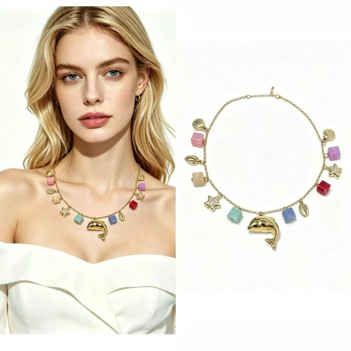 marine universal brand fashionable necklace