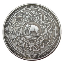 �¹Ź�ˇƷ̩���y�Ŵ���2Baht1863�~��y���Q���N�o���37mm