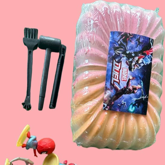 Мстители, археологическая игрушка, с камнем, археологические раскопки, DIY