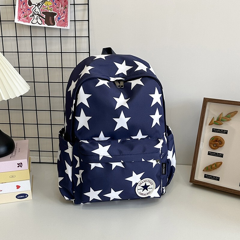 2025 New Kuangjia Same Style Star Backpack Large Capacity Student Bag Computer Bag Men's and Women's Backpack Student School Bag