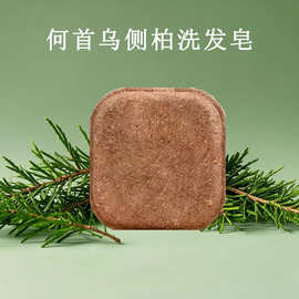 西施来了何首乌侧柏叶草本洗发皂平衡头皮油脂植物萃取手工洗头皂