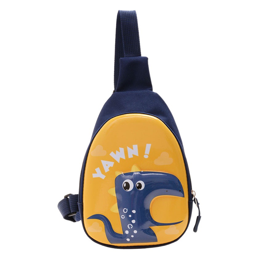 Childlike and Cute Dinosaur Eggshell Crossbody Bag New Style Cute Shoulder Coin Purse for Boys and Girls Mobile Phone Bag Children's Chest Bag