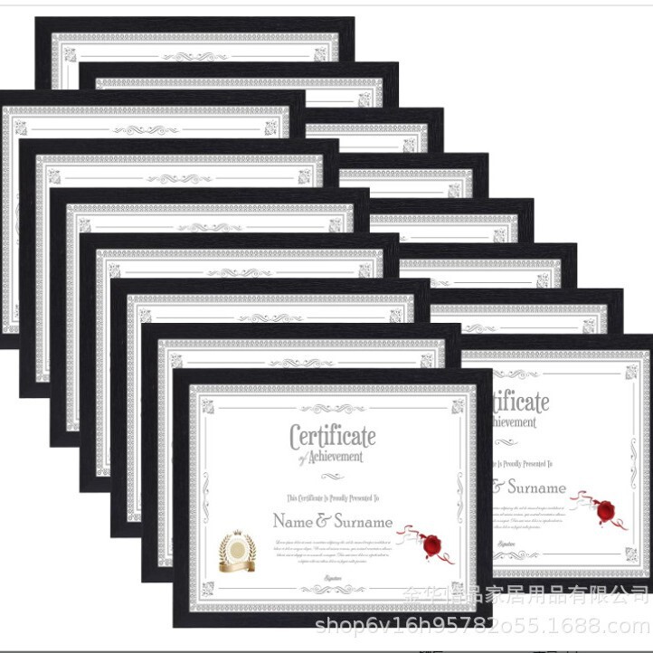 Factory Direct Sales Amazon Photo Frame Table A3 Business License Frame Wooden Plexiglass A4 Certificate Frame Factory Direct Sales Amazon Photo Frame Table A3 Business License Frame Wooden Plexiglass A4 Certificate Frame