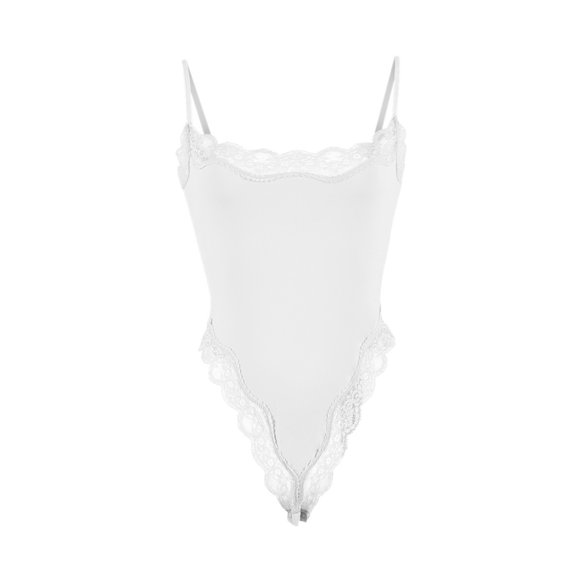 レースキャミソールボディスーツ シェイプウェア レーストリム セクシー シェイプウェア SKIM*同型