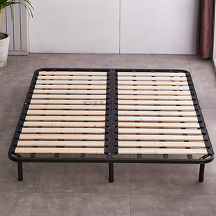 Bw 80% off Solid Wood Bed Frame Slatted Bed Frame Bed Board Wooden Bed Frame Dragon Frame Support Frame 1.5 Tatami