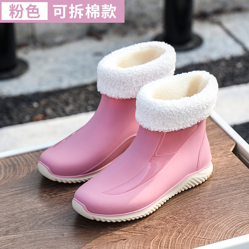 Botas de lluvia de mujer zapatos de lluvia de mujer 2023 nuevas botas de lluvia de barril alto para mujeres comercio exterior de Corea del Sur al por mayor transfronterizo