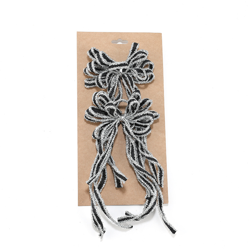 Nuevo arco de Navidad, props de decoración de vacaciones, árbol de Navidad, colgante, arco de decoración, cinta de poliéster
