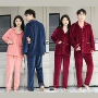 男士冬季长袖大码家居服