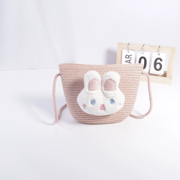 Capacious rabbit, beige bag