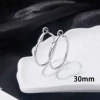 Stainless steel, 30mm