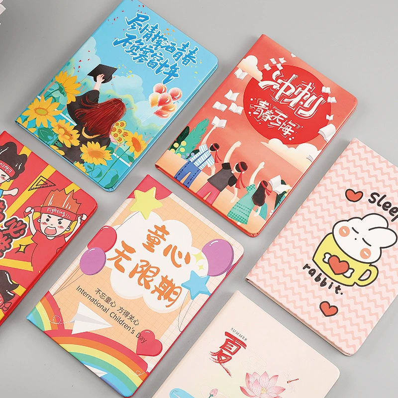 Креативный блокнот Wenchuang A5UV цветная печать штамп блокнот с высокой цветовой ценностью канцелярские принадлежности