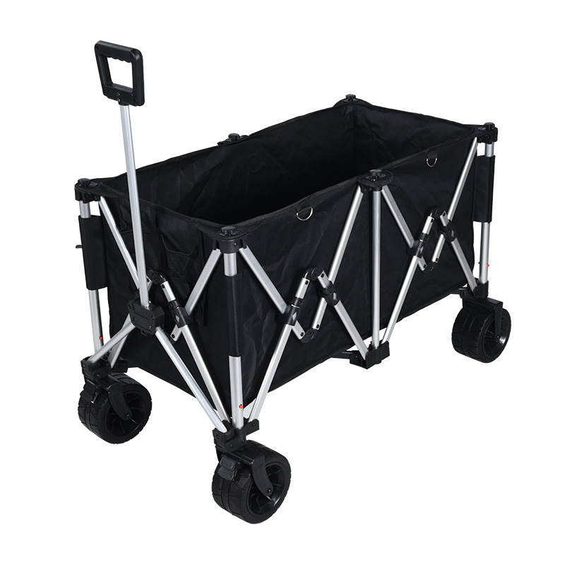 キャンピングカーアウトドア折りたたみアルミ合金キャンプカートピクニックキャンプ小型トロリーギャザリング大容量オフロードトレーラー|undefined