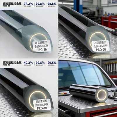 Factory Wholesale Car Window Film Nano Ceramic High Insulation Film Heat Insulation Car Film Anti-Ultraviolet Full Car Set