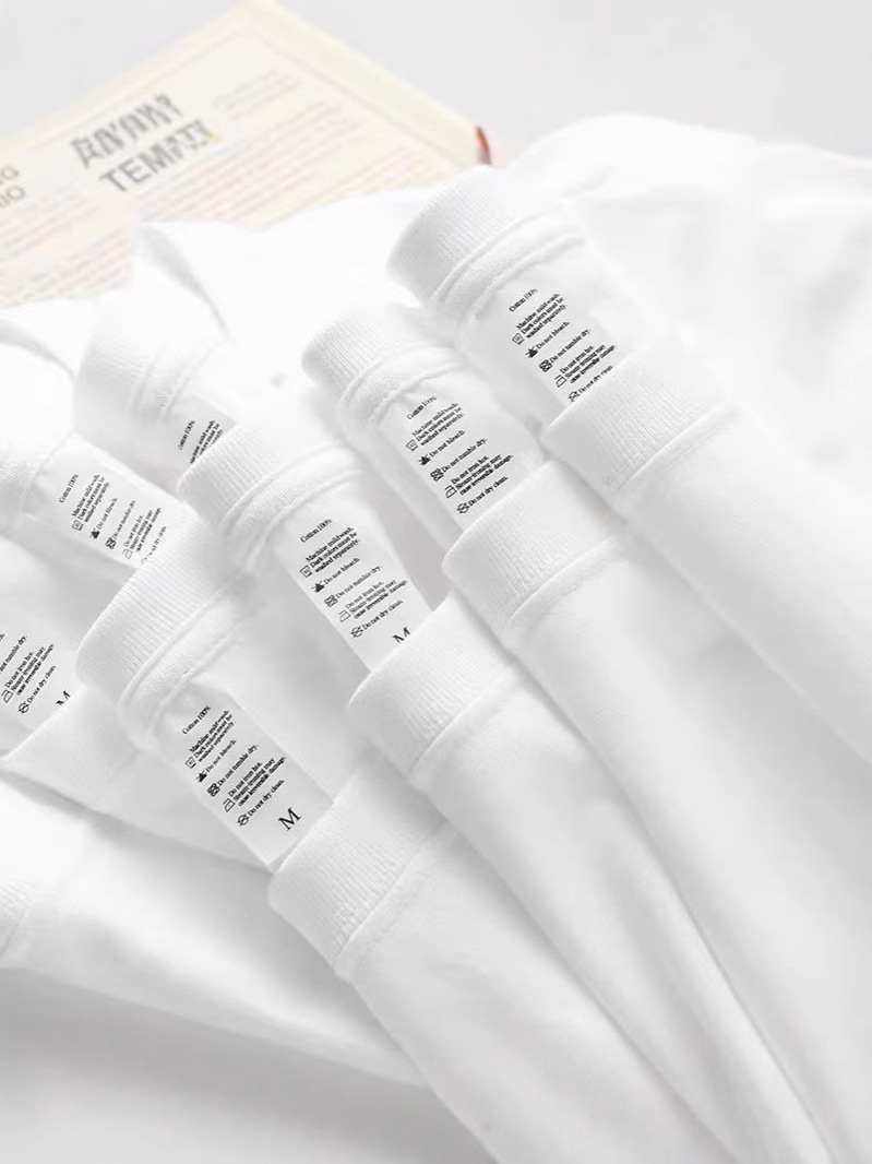 純綿半袖tシャツ純色丸首白tシャツ男性肩カジュアルカップル上着に白いシャツ男