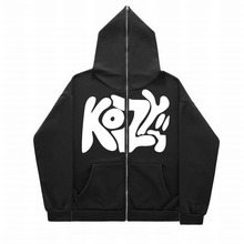 2023�羳ȫ���������ﶬץ��oversize hoodie zip up��ʽ��������