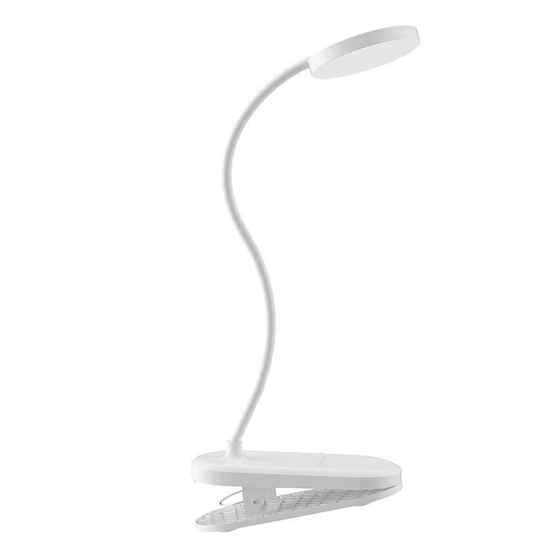 新型充電式の電気スタンドの赤い光のスキンケアの夜の明かりの学生の寮は目のベッドのヘッドライトのクリップ式の読書灯を勉強します。|undefined