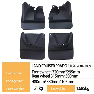 Mudguard LAND CRUISER PRADO
