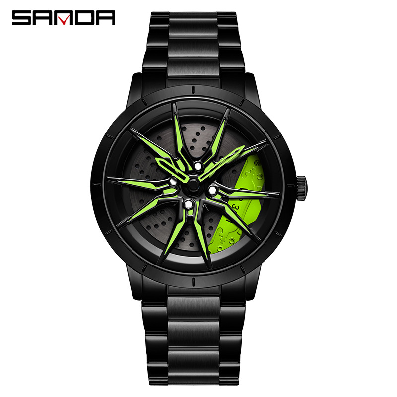 1089 강철 스트립 검정색과 녹색