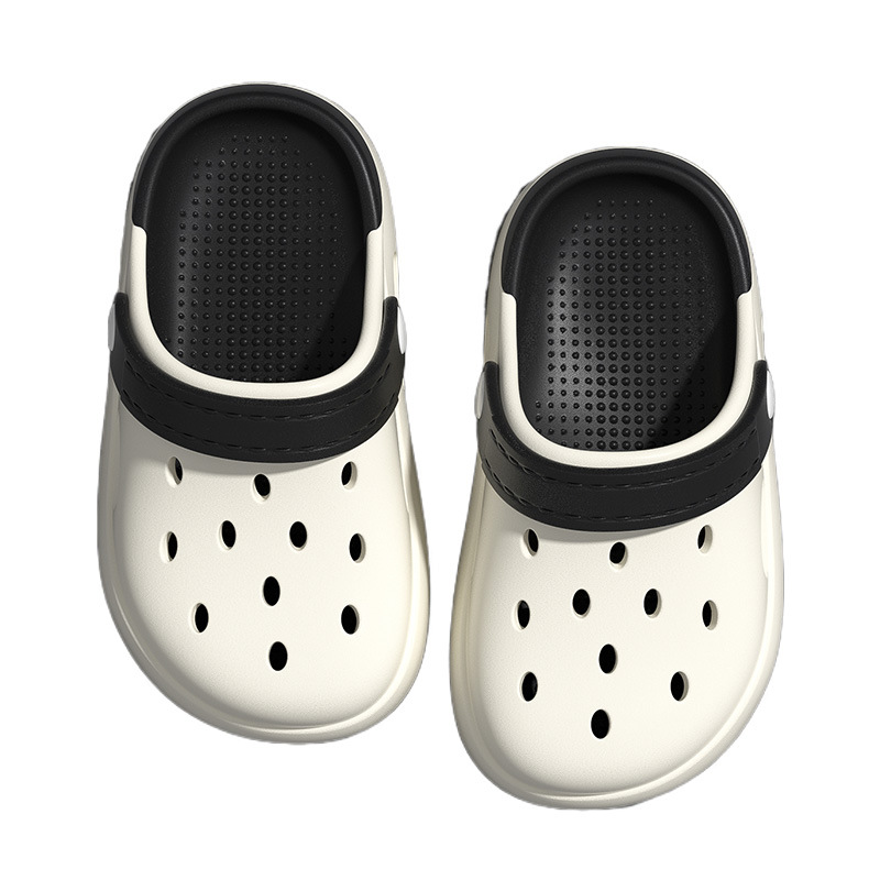 Children's Cave Shoes Boys 2024 New Summer Girls Sandals and Slippers EVA Soft Bottom Non-slip Baby Slippers Outer Wear