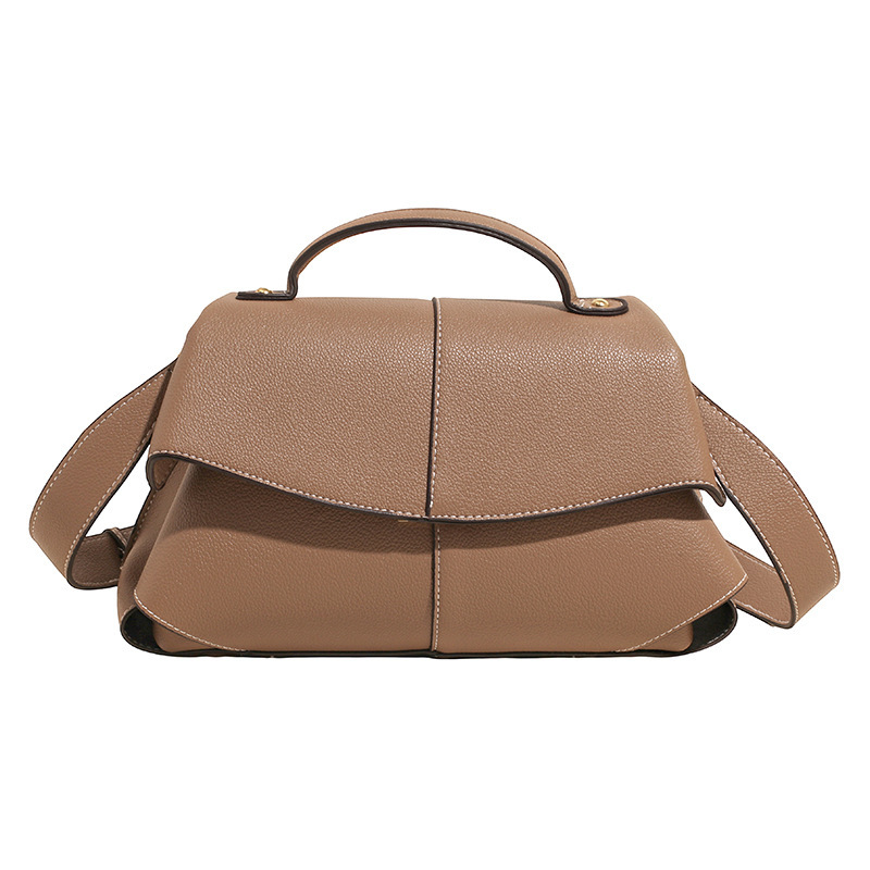 Cross-Border Smile Bag French Style Niche Boston Fashion Pleated Handbag Shoulder Crossbody Bag For Women - Thumbnail 8