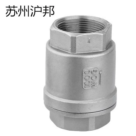 Вертикальный обратный клапан из нержавеющей стали 304 H12W-16P вертикальный пружинный обратный клапан 4 точки 6 точек 1 дюйм 2 дюйма 1/2