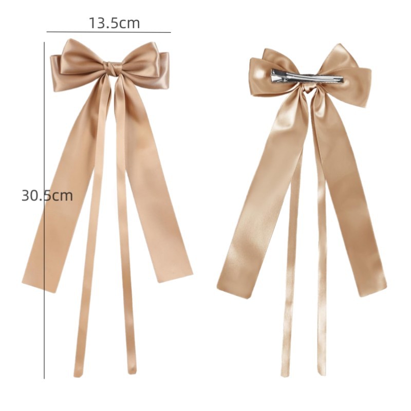 16g Weight Women's Simple Style Classic Style Bow Knot Alloy Handmade Hair Clip