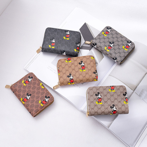Card bag women's anti-degaussing card holder anti-theft ID card multi-card slot card bag men's short large capacity accordion bag card holder