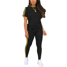 时尚休闲套装;女士连体裤;连衣裙