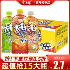 今麦郎冰红茶柠檬味750ml*15大瓶绿茶茉莉蜜茶夏日饮料整箱批价