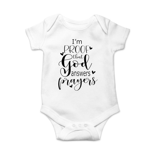 Amazon DIY Baby Logo onesie for newborns, 0-1 year pure color romper for boys and girls, short crawl onesie