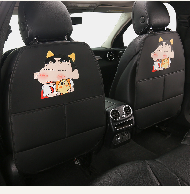 Car Seat Back Anti-Kick Pad, Children's Cartoon Protective Pad, Anti-Dirt Protective Pad for Car Interior, Rear Seat Anti-Kick and Anti-Wear Pad