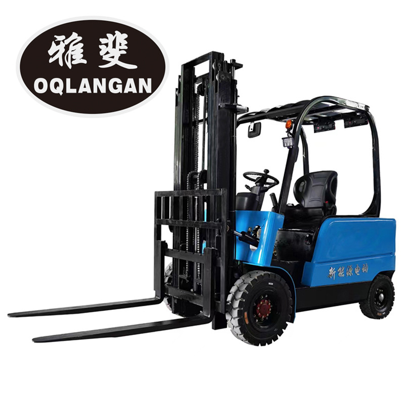 叉车升高装卸电动搬运车升降四驱越野越electric fork-lift truck