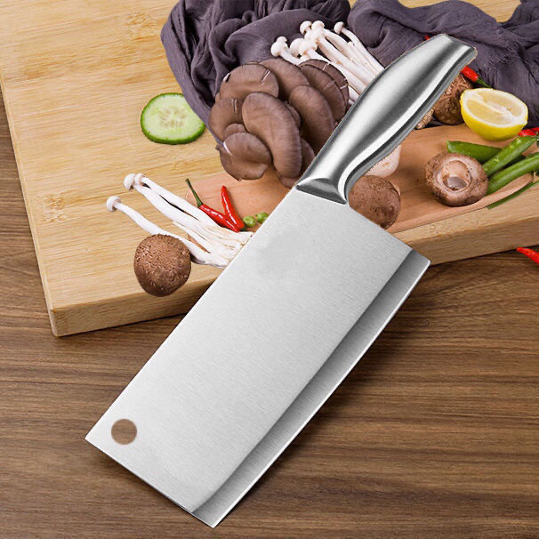 생선 뱃속 손잡이와 구멍이 있는 슬라이스 칼(약 260g)