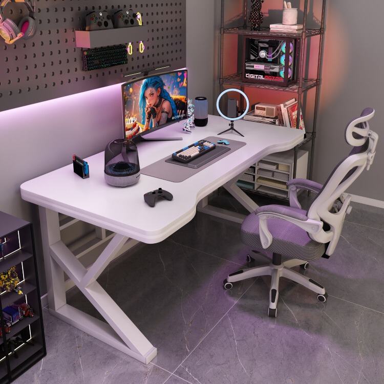 E-sports computer desk desktop home desk student simple bedroom table and chair desktop office writing work