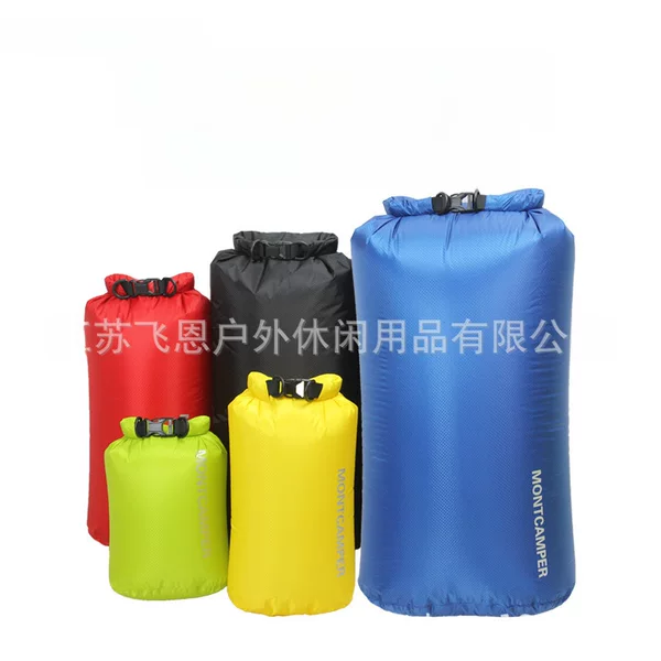 Factory Direct Sales Montcamper Nylon Ultra-Light Outdoor Waterproof Bag Skin Bag Rafting Bag River Tracing Waterproof Bag