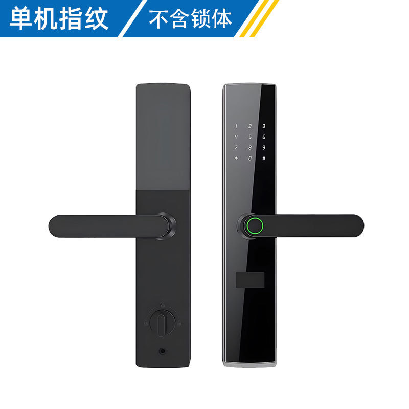 Cerradura Electrónica Inteligente con Bluetooth de Aleación de Aluminio, Huella Dactilar, para Puerta Antirrobo