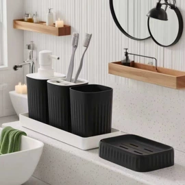 卫浴套件;化妆品收纳盒;吸盘毛巾架