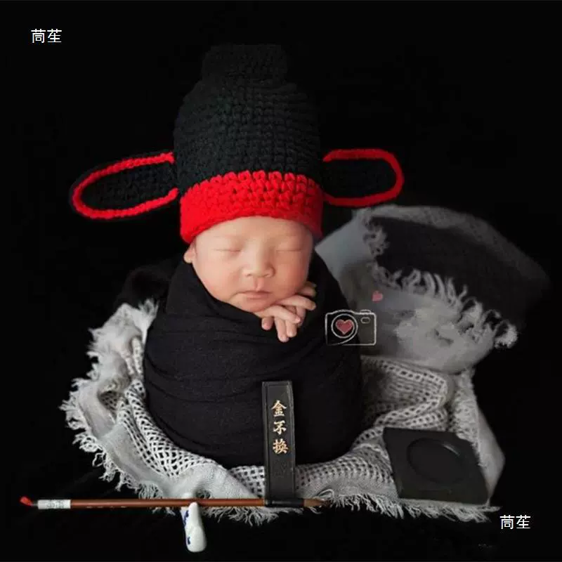 Детские реквизит для фотосъемки, кукла, камера, шляпа